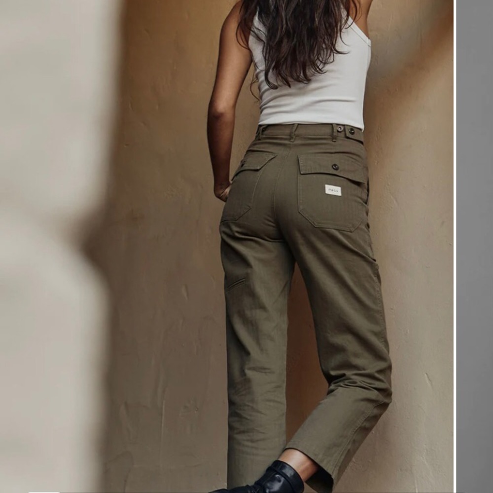 P&Co 304 Service Fatigue Pants Olive US 8 / UK 12 NWT